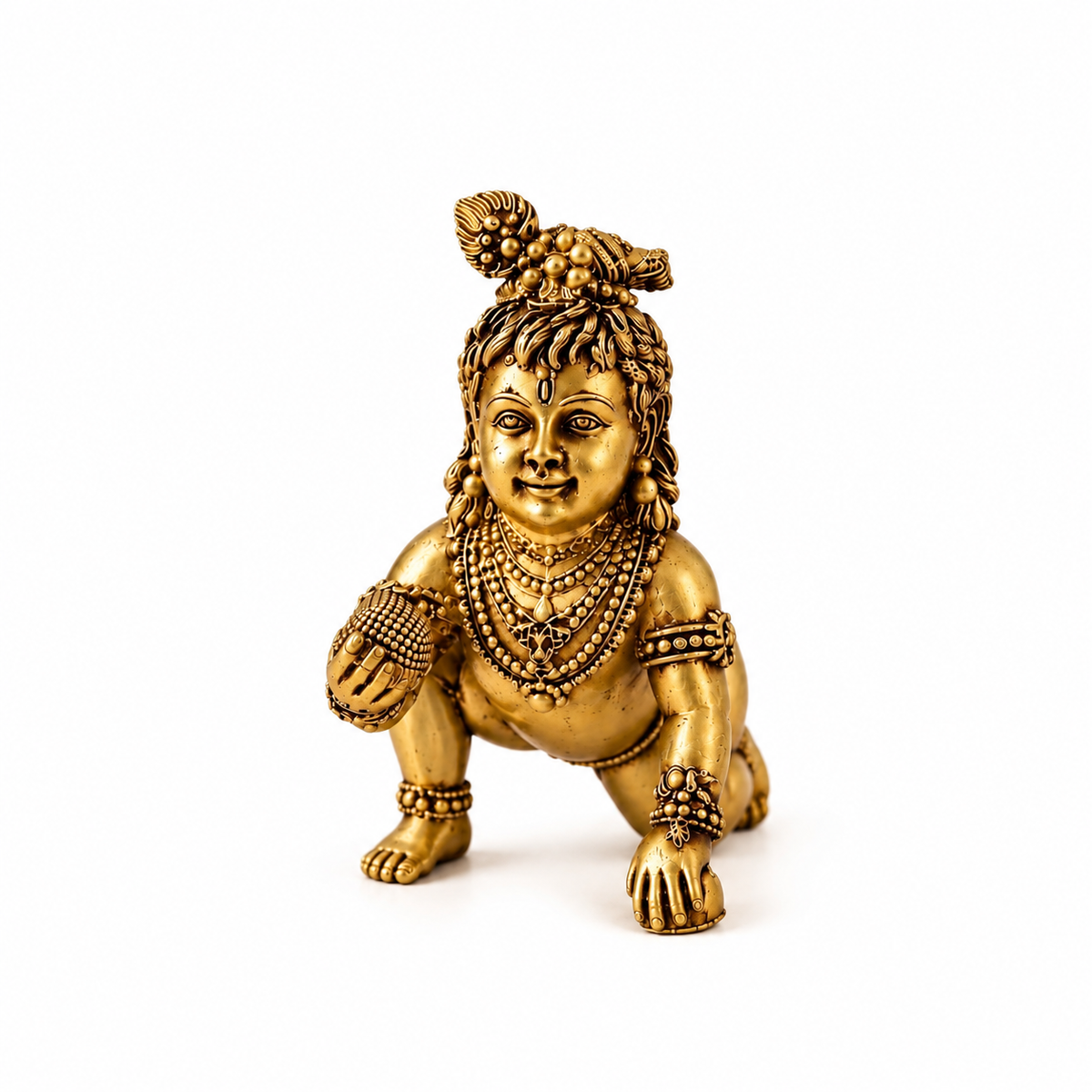 BRASS LAADOO GOPAL JI IDOL - A SYMBOL OF LOVE AND DEVOTION